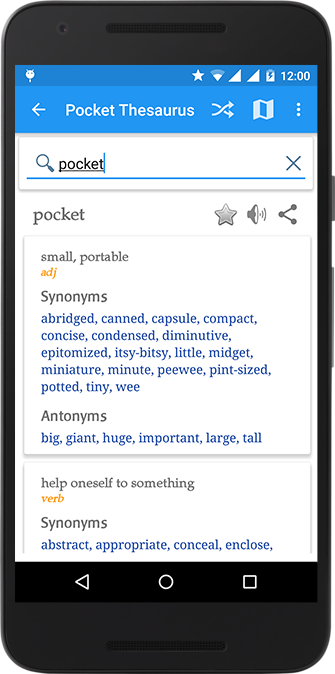 Pocket Thesaurus